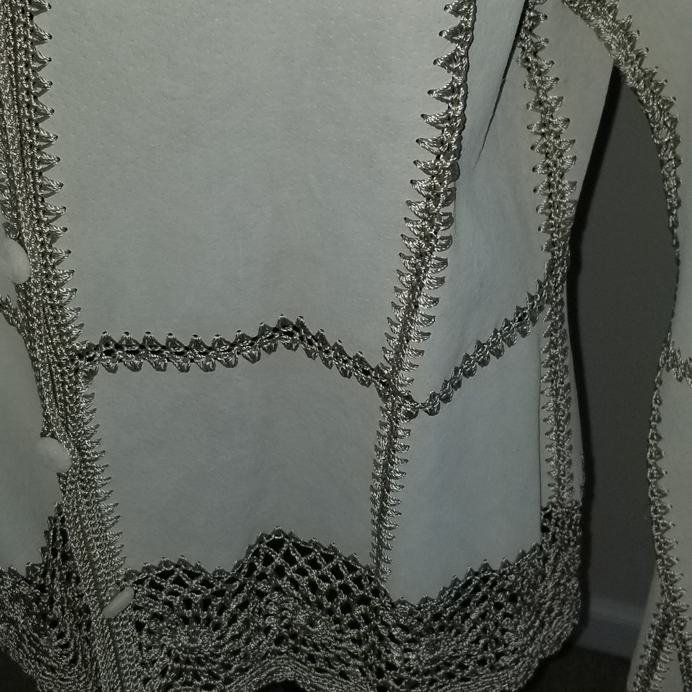 Bohemian leather Suede Jacket - Picture 5 of 7